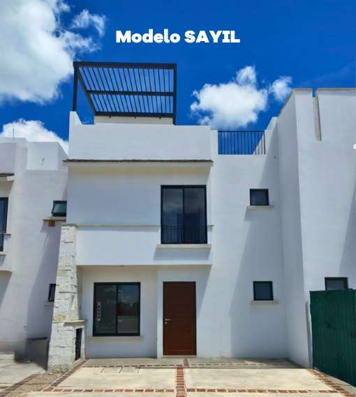 casa con roof garden modelo sayil en leon gto