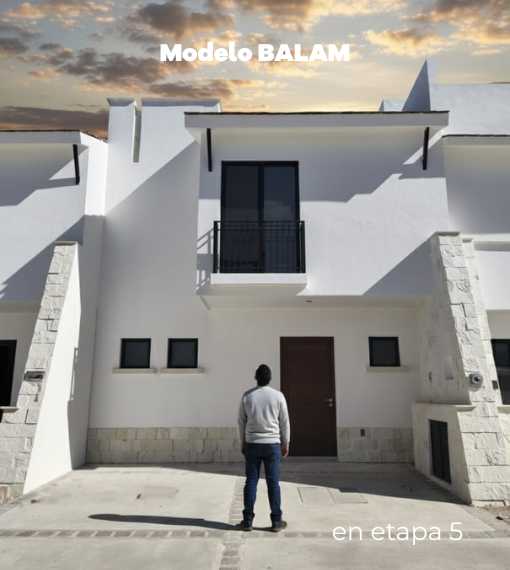 modelo balam fachada en canah residencial