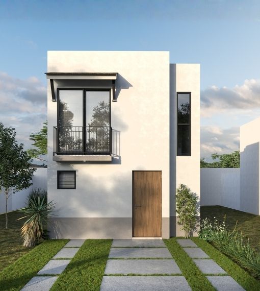 Fachada 1 del modelo Arya Plus en Aronah Alba, León Gto