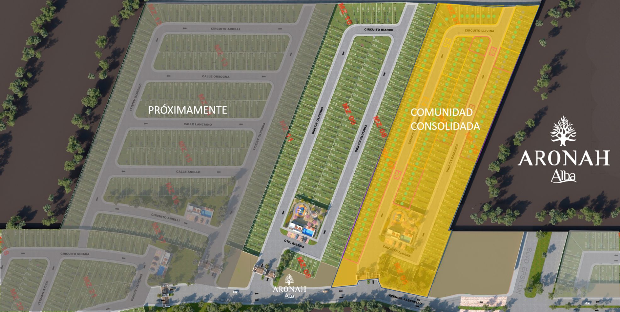 Mapa Privada Riardo - Aronah Alba